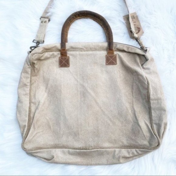 The Barrel Shack The Porter Satchel Messenger Bag - Picture 2 of 12